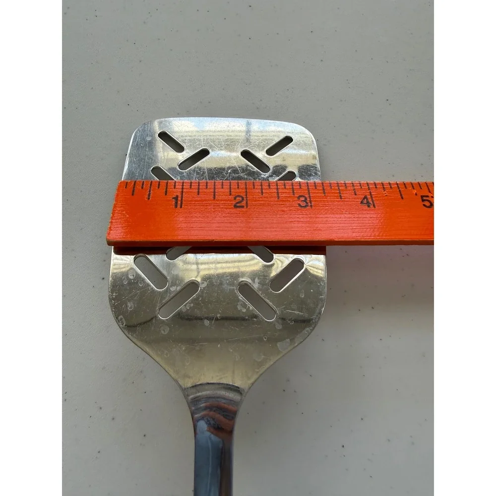 Hoffritz German Stainless Steel Slotted Spatula Turner‎ Cooking Utensil 13